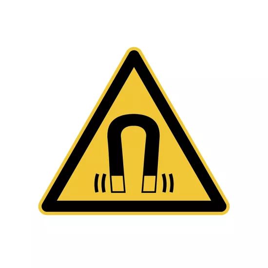 Manyetik Alan Uyarı Etiketi 